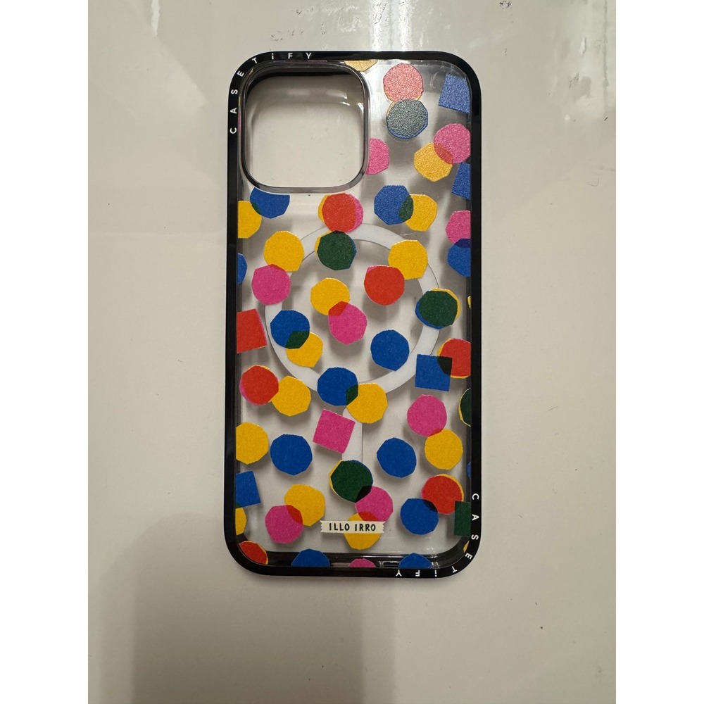 Casetify ILLO IRRO iPhone Case 16 pro max MagSafe Colorful Geometric Polka
